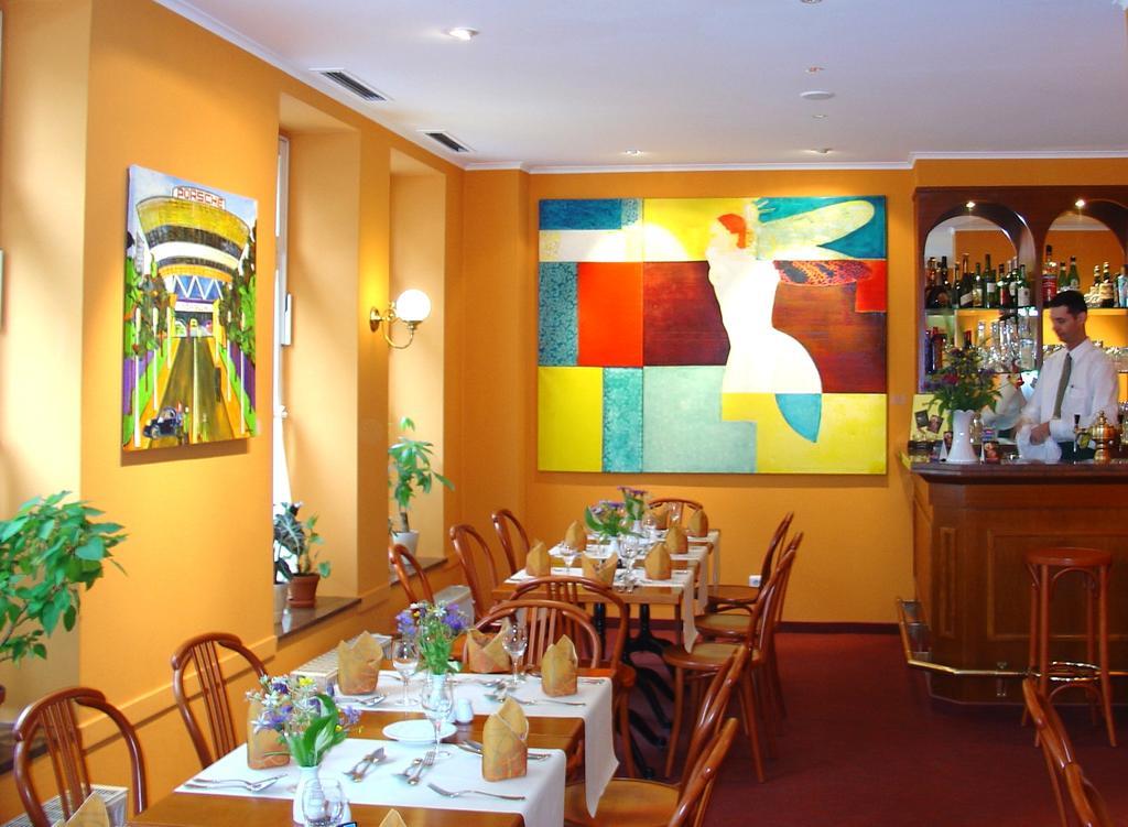 Galerie Hotel Leipziger Hof מסעדה תמונה